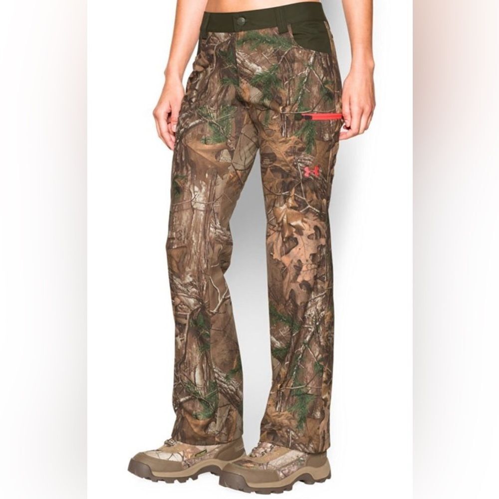 Under Armour UA Scent Control Realtree Cold Gear Storm Camo Pants - 4